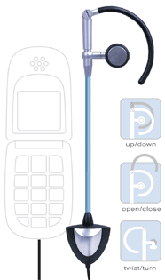 RF3 Next Generation Cell Phone Headset